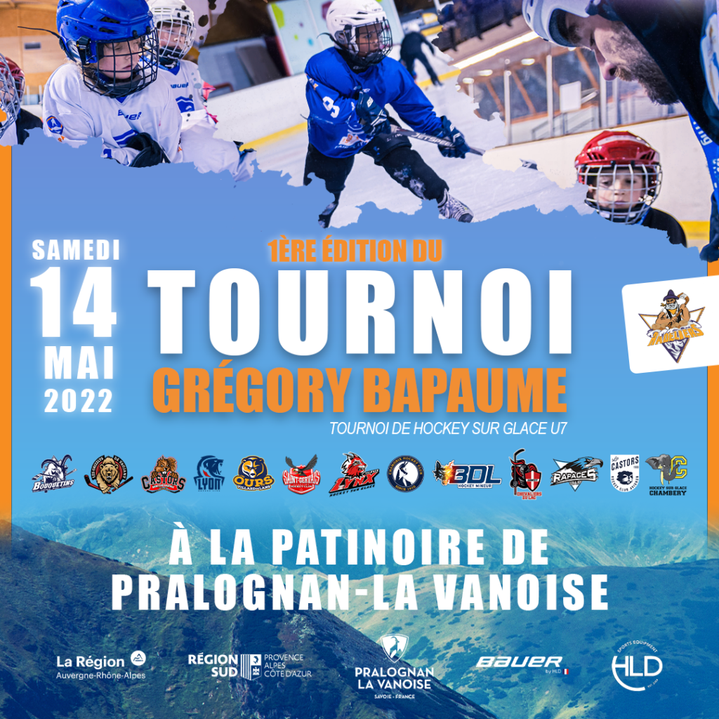 Le tournoi Grégory Bapaume de hockey sur glace