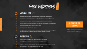 pack sponsoring orange