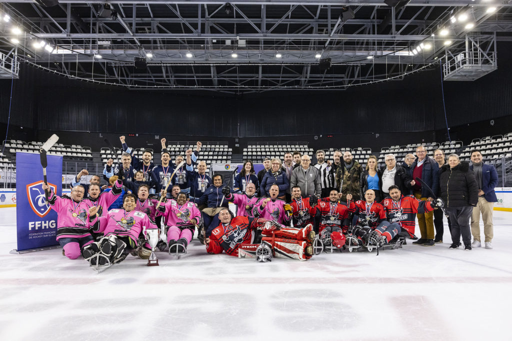 FRANCE - PARA ICE HOCKEY - FINAL FRENCH CUP - RENNES VS NEUILLY-SUR-MARNE