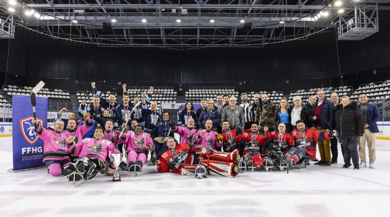 FRANCE - PARA ICE HOCKEY - FINAL FRENCH CUP - RENNES VS NEUILLY-SUR-MARNE